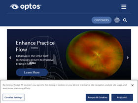 'optos.com' screenshot