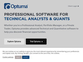 'optuma.com' screenshot