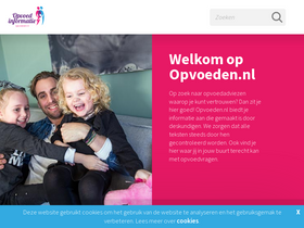 'opvoeden.nl' screenshot