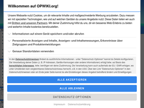 'opwiki.org' screenshot