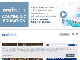 'oralhealthgroup.com' screenshot
