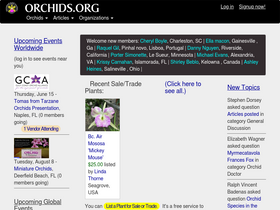 'orchids.org' screenshot