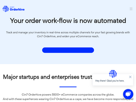 'orderhive.com' screenshot