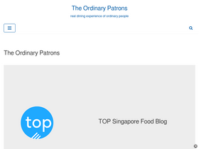 'ordinarypatrons.com' screenshot