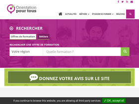 'orientation-pour-tous.fr' screenshot