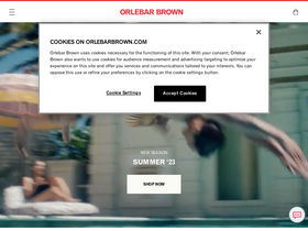 'orlebarbrown.com' screenshot