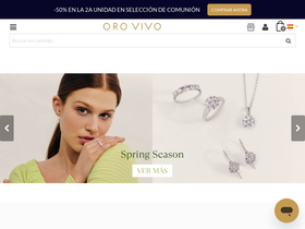 'orovivo.com' screenshot
