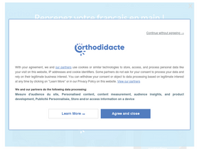 'orthodidacte.com' screenshot