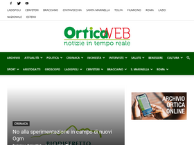 'orticaweb.it' screenshot