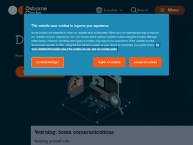 'osborneclarke.com' screenshot
