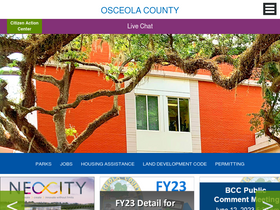 'osceola.org' screenshot