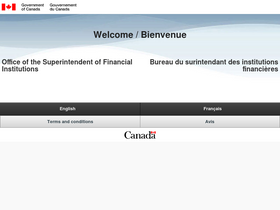 'osfi-bsif.gc.ca' screenshot