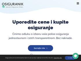 'osiguranik.com' screenshot