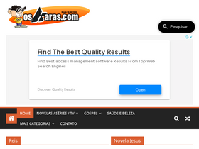 'oskaras.com' screenshot