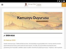 'osmannuritopbas.com' screenshot