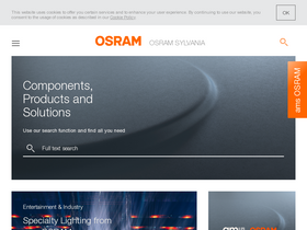 'osram.com' screenshot