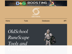 'osrsportal.com' screenshot
