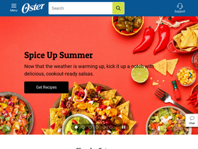 'oster.com' screenshot