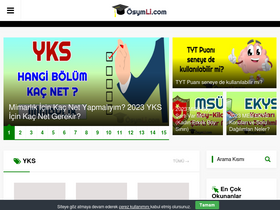 'osymli.com' screenshot