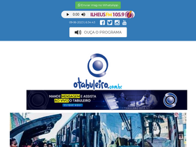 'otabuleiro.com.br' screenshot