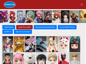 'otakuhq.com' screenshot