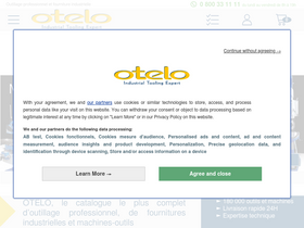 'otelo.fr' screenshot
