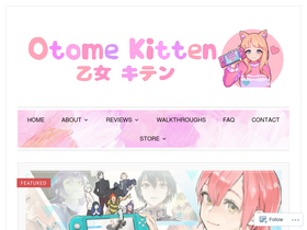 'otomekitten.com' screenshot