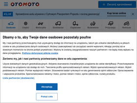 'otomoto.pl' screenshot