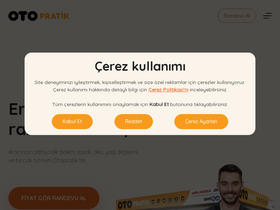 'otopratik.com.tr' screenshot
