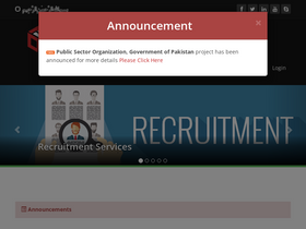 'ots.org.pk' screenshot