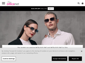 'otticanet.com' screenshot