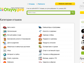 'otzyvy.pro' screenshot