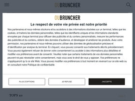 'oubruncher.com' screenshot