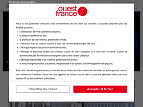 'ouest-france.fr' screenshot
