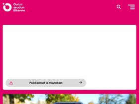'oulunjoukkoliikenne.fi' screenshot