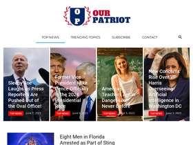 'ourpatriot.com' screenshot