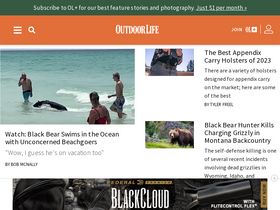'outdoorlife.com' screenshot