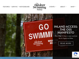'outdoorswimmingsociety.com' screenshot
