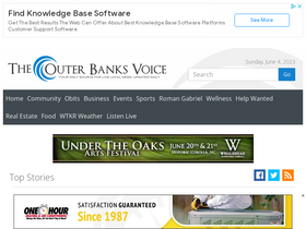 'outerbanksvoice.com' screenshot