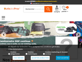 'outilsdespros.fr' screenshot
