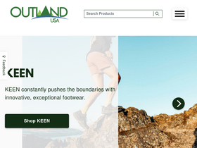'outlandusa.com' screenshot
