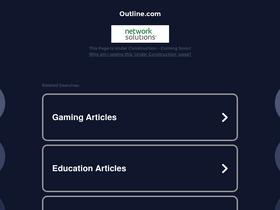 'outline.com' screenshot