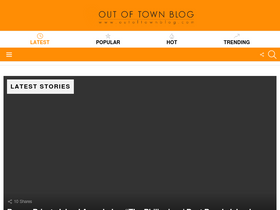 'outoftownblog.com' screenshot