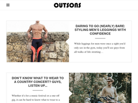 'outsons.com' screenshot