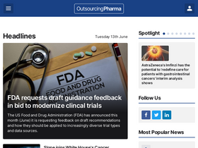 'outsourcing-pharma.com' screenshot