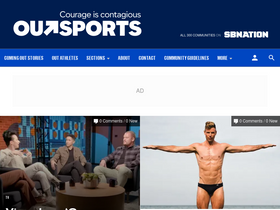 'outsports.com' screenshot