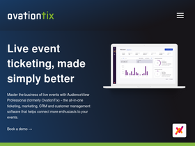 'ovationtix.com' screenshot