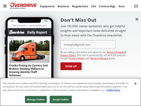 'overdriveonline.com' screenshot