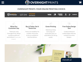 'overnightprints.com' screenshot