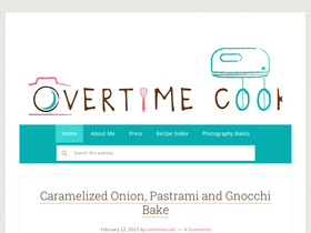 'overtimecook.com' screenshot